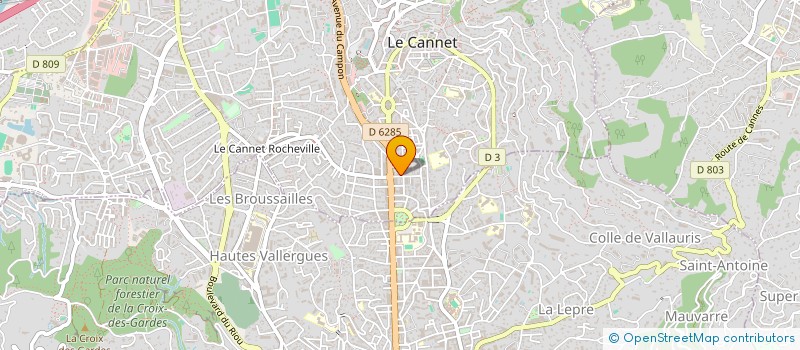 localisation de l'entreprise SARL LA COSTA ROSA à LE CANNET