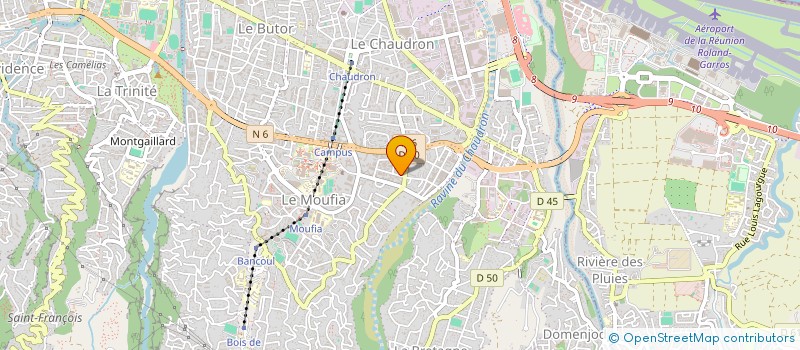 localisation de l'entreprise SARL LA CRINIERE à SAINT-DENIS