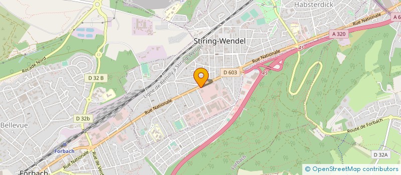 localisation de l'entreprise SARL LA CUISSON DOREE à STIRING-WENDEL