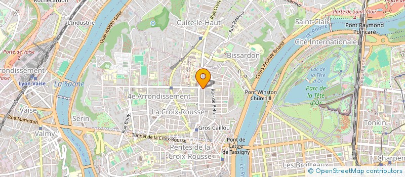 localisation de l'entreprise SARL LA CUPCAKERIE  LYON