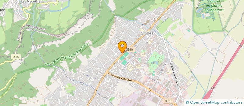 localisation de l'entreprise SARL LA DENT DE CROLLES à CROLLES