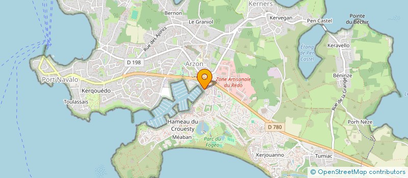 localisation de l'entreprise SARL LA DESIRADE à ARZON