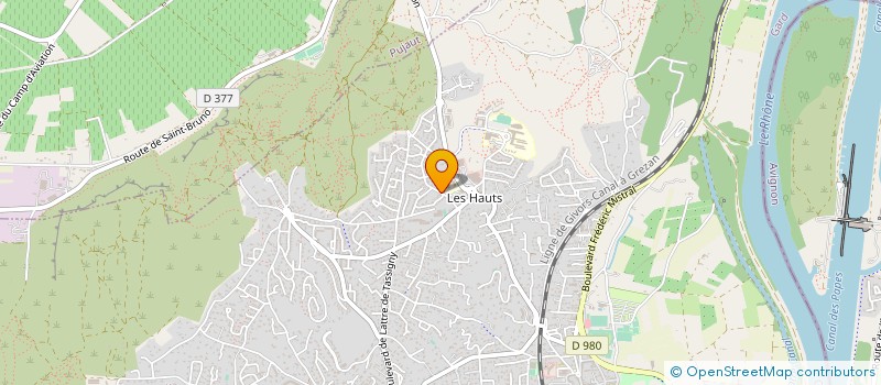 localisation de l'entreprise SARL LA DESIRADE à VILLENEUVE-LES-AVIGNON