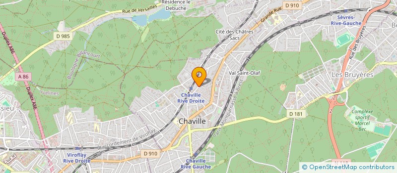 localisation de l'entreprise SARL LA DIFFERENCE à CHAVILLE