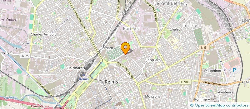 localisation de l'entreprise SARL LA DIVA  REIMS