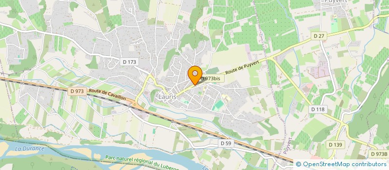 localisation de l'entreprise SARL LA DIVINE PIERRE  LAURIS