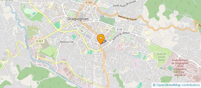 localisation de l'entreprise SARL LA DRACENNOISE à DRAGUIGNAN