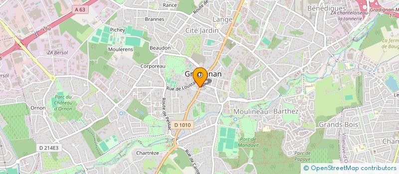 localisation de l'entreprise SARL LA FABRIK à GRADIGNAN