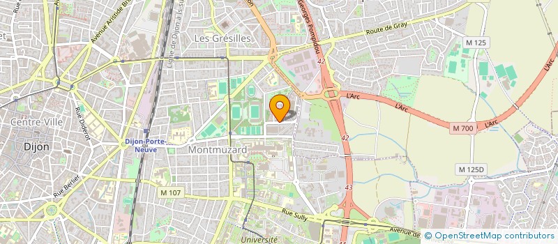 localisation de l'entreprise SARL LA FABRIQUE à DIJON