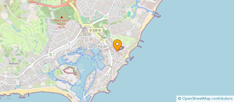 localisation de l'entreprise SARL LA FAGE  AGDE