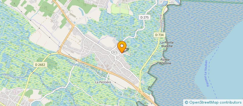 localisation de l'entreprise SARL LA FAMILLE  LE CHATEAU D OLERON