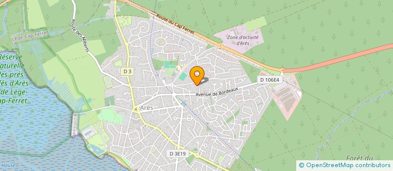 localisation de l'entreprise SARL LA FERME A LA PLAGE  LE PORGE