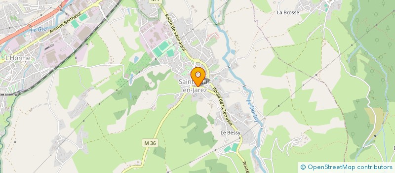 localisation de l'entreprise SARL LA FERME AUX DELICES à SAINT-PAUL-EN-JAREZ