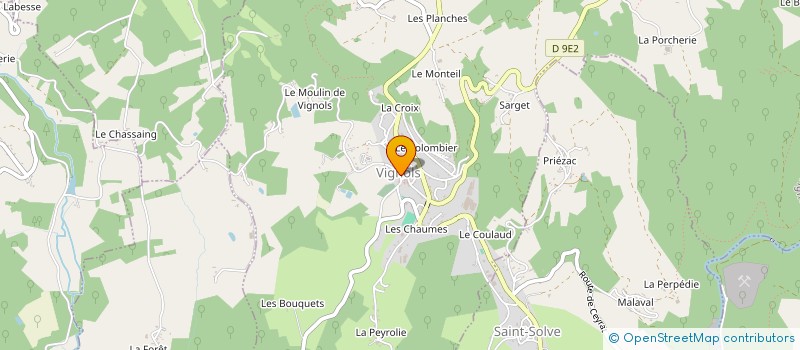 localisation de l'entreprise SARL LA FERME D'OBJAT à OBJAT