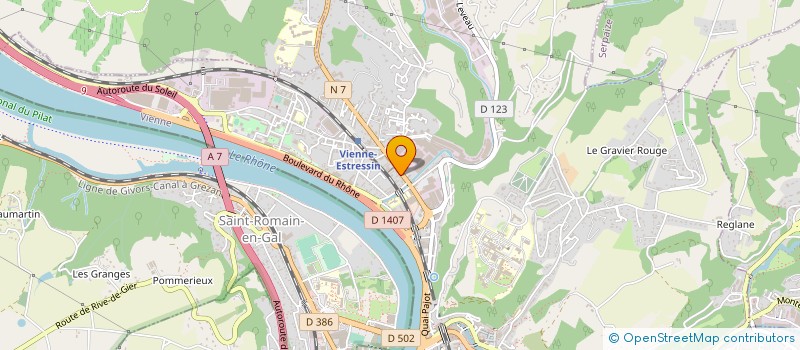 localisation de l'entreprise SARL LA FERME UNIE à VIENNE