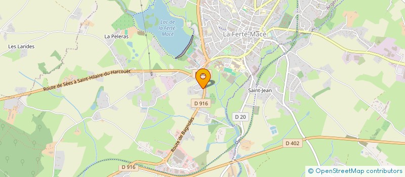 localisation de l'entreprise SARL LA FERTE COIFF' à LA FERTE MACE