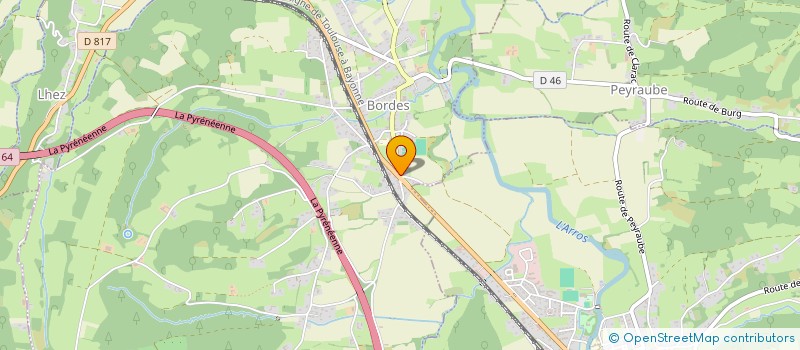 localisation de l'entreprise SARL LA FINCA  BORDES