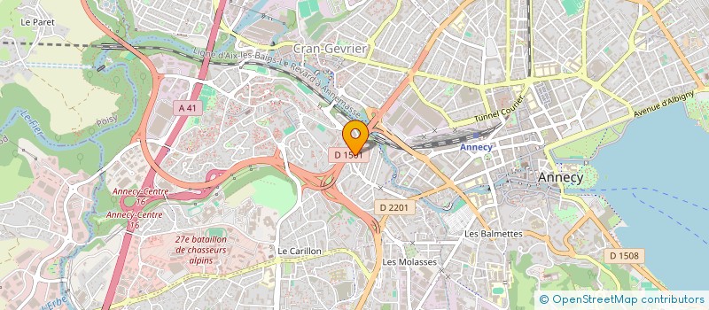 localisation de l'entreprise SARL LA FIRME à ANNECY