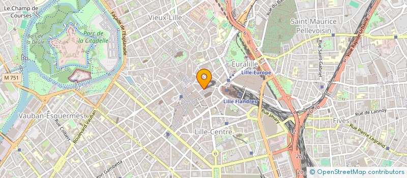 localisation de l'entreprise SARL LA FLEUR AU PALAIS à LILLE