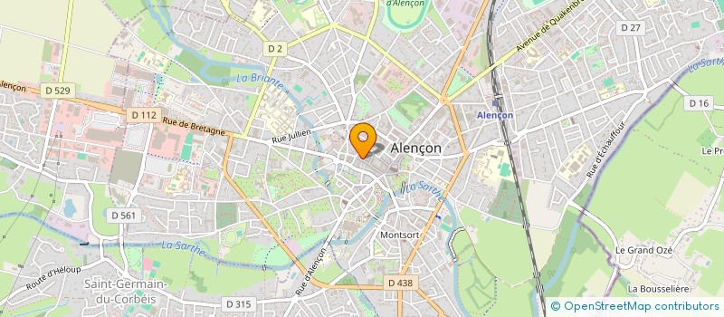 localisation de l'entreprise SARL LA FLEUR AUX DENTS à ALENCON
