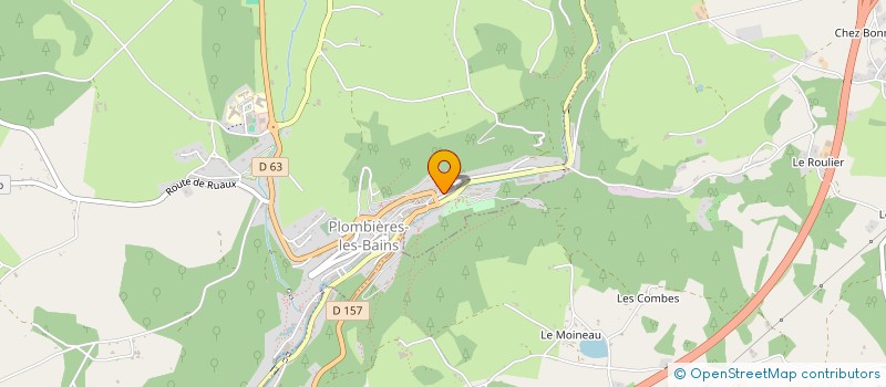 localisation de l'entreprise SARL LA FLORENTINE à PLOMBIERES-LES-BAINS