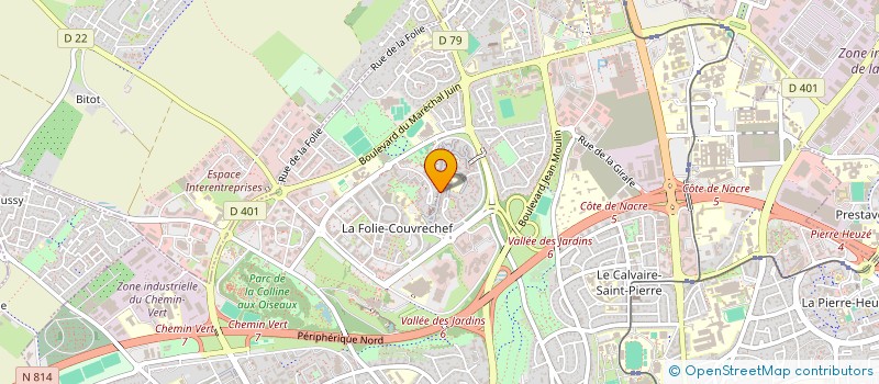 localisation de l'entreprise SARL LA FOLIE VIDEO à CAEN