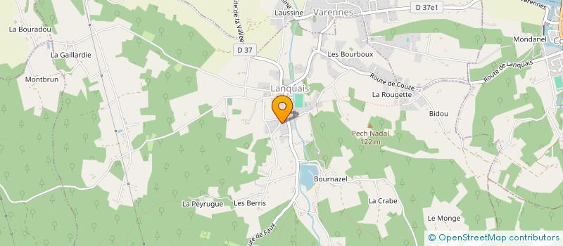 localisation de l'entreprise SARL LA FON ELECTRICITE  BOURNIQUEL