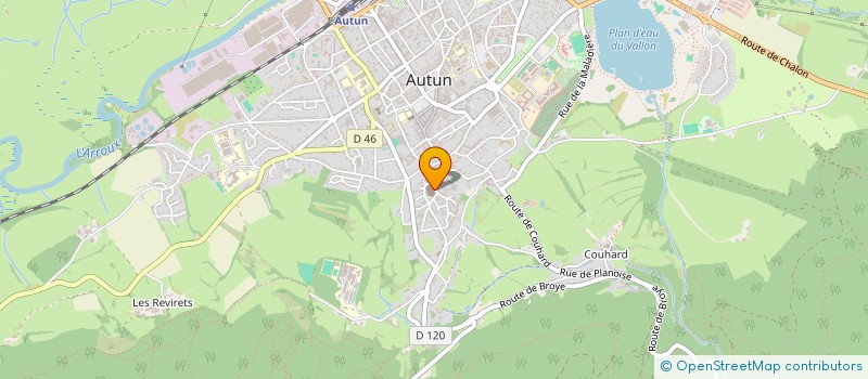 localisation de l'entreprise SARL LA FONTAINE à AUTUN