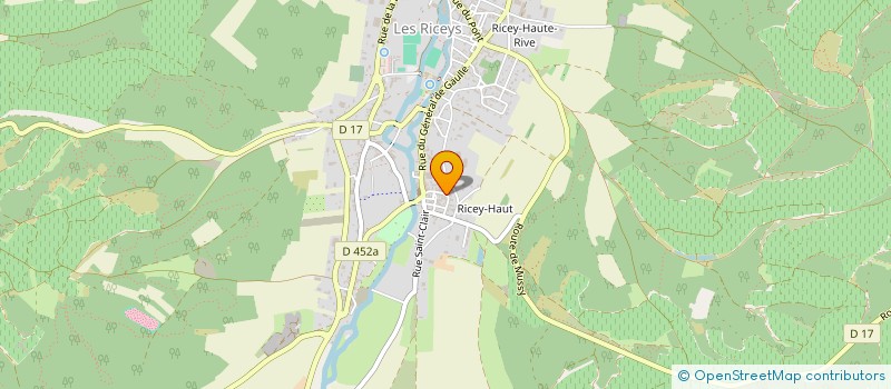 localisation de l'entreprise SARL LA FONTAINE DIEU  CHOUILLY