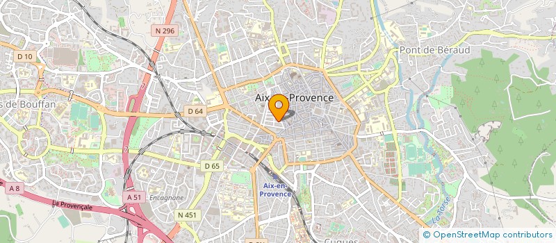 localisation de l'entreprise SARL LA FONTVIEILLOISE DE MACONNERIE à AIX-EN-PROVENCE