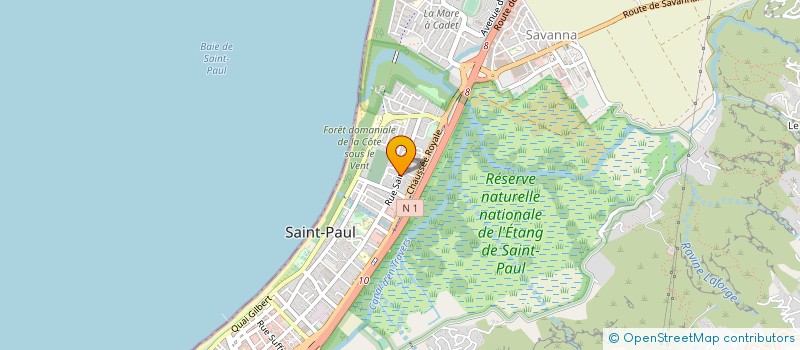 localisation de l'entreprise SARL LA FORET BLANCHE à SAINT-PAUL