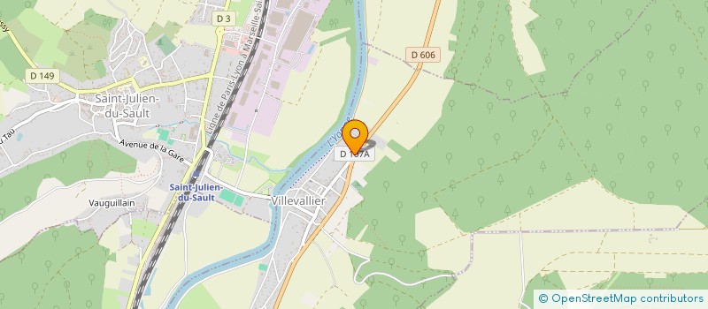 localisation de l'entreprise SARL LA FORET D'OTHE  VILLEVALLIER