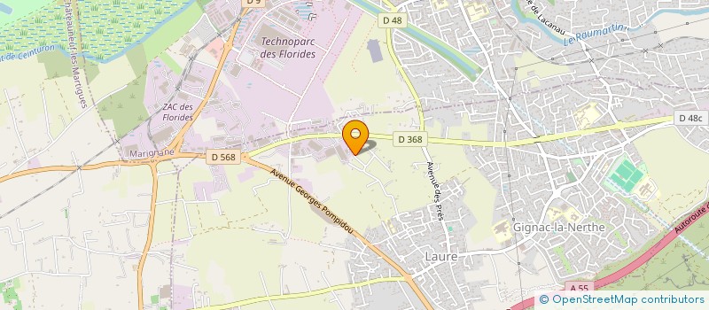 localisation de l'entreprise SARL LA FORGE PROVENCALE à GIGNAC-LA-NERTHE