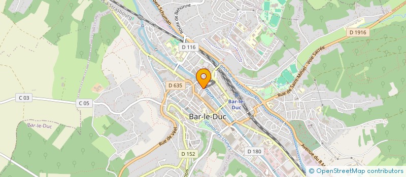 localisation de l'entreprise SARL LA FOURNAISE  BAR-LE-DUC