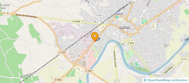 localisation de l'entreprise SARL LA GAILLARDE  GAILLAC