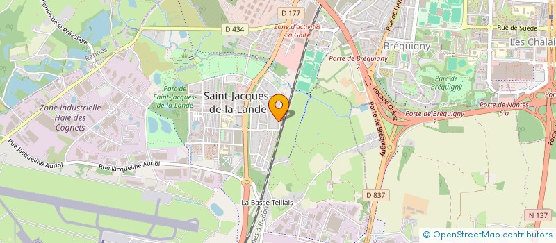 localisation de l'entreprise SARL LA GAITE à SAINT-JACQUES-DE-LA-LANDE
