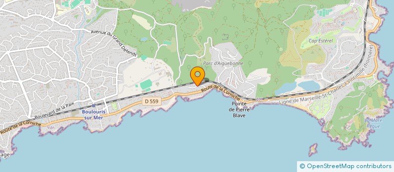 localisation de l'entreprise SARL LA GALERE à SAINT RAPHAEL