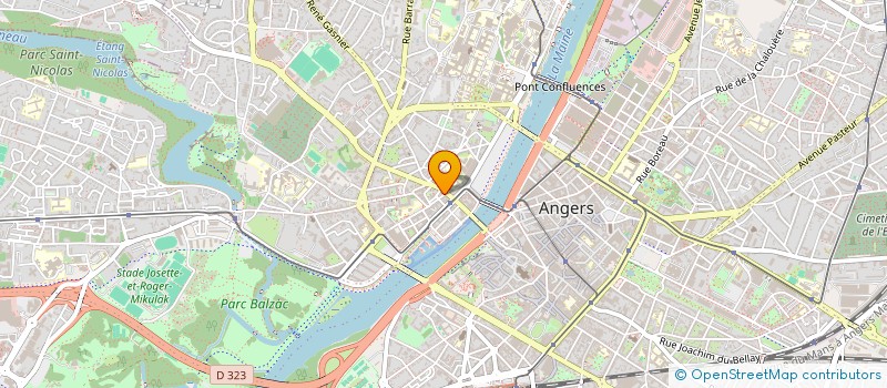 localisation de l'entreprise SARL LA GALERIE à ANGERS