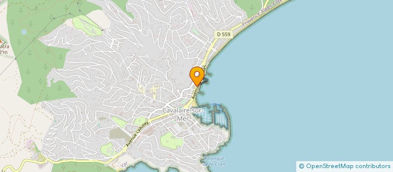 localisation de l'entreprise SARL LA GALIOTE à CAVALAIRE-SUR-MER