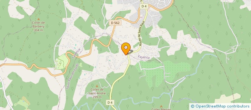 localisation de l'entreprise SARL LA GARENNE à SAINT-PAUL-EN-FORET