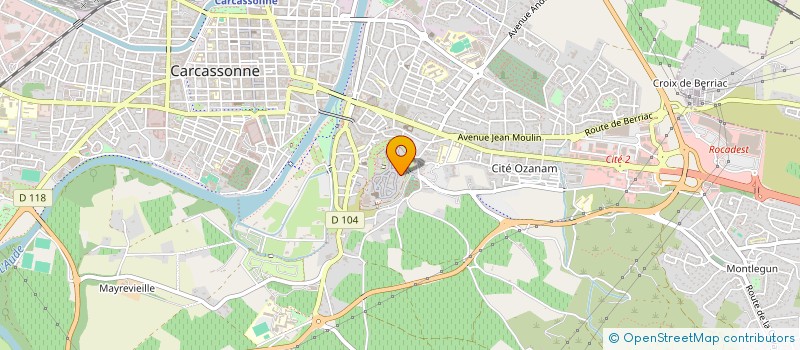localisation de l'entreprise SARL LA GIROUETTE à CARCASSONNE