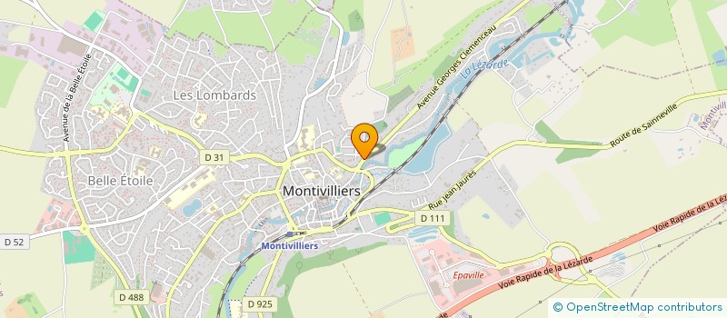 localisation de l'entreprise SARL LA GOUTTE D'EAU à MONTIVILLIERS