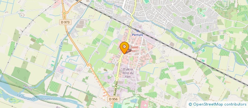 localisation de l'entreprise SARL LA GOUTTE D'OR  PERTUIS