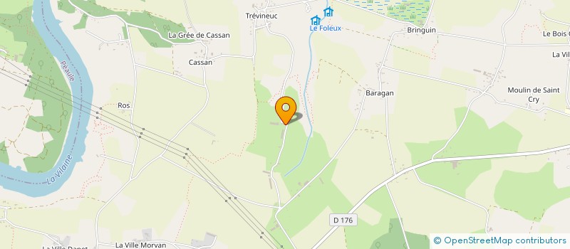 localisation de l'entreprise SARL LA GRANDE ARCHE  NIVILLAC