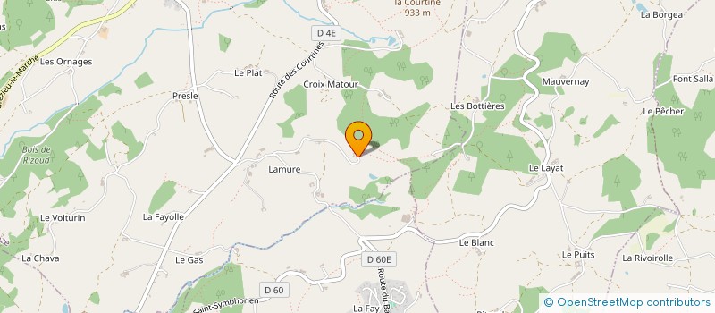 localisation de l'entreprise SARL LA GRANGE AUX FRUITS  AVEIZE