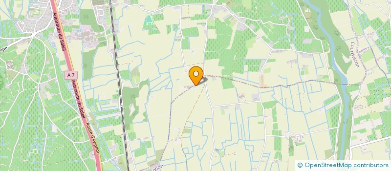 localisation de l'entreprise SARL LA GRAVEIRETTE  BEDARRIDES