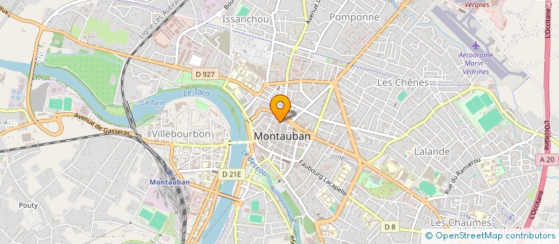 localisation de l'entreprise SARL LA GRIGNOTIERE  MONTAUBAN