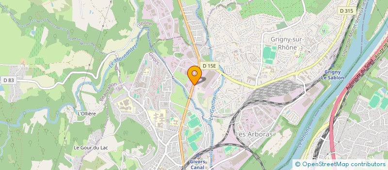 localisation de l'entreprise SARL LA GRIGNOTTE  GRIGNY