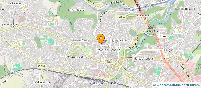 localisation de l'entreprise SARL LA GRILLE à SAINT-BRIEUC