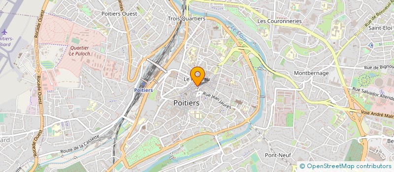 localisation de l'entreprise SARL LA GUEPIERE  POITIERS